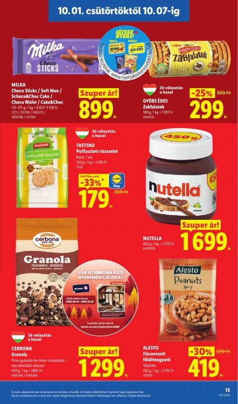 LIDL akciós újság