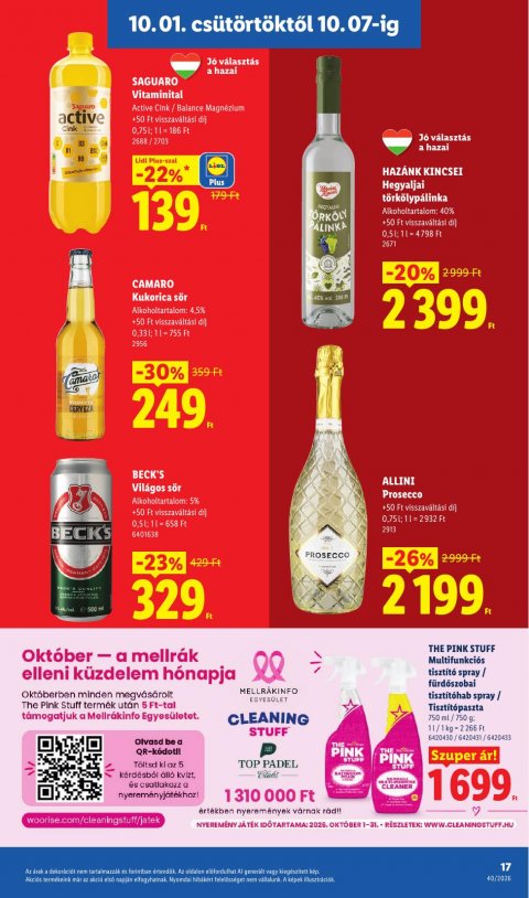 LIDL akciós újság