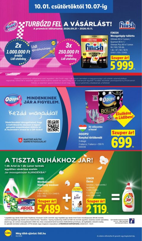 LIDL akciós újság