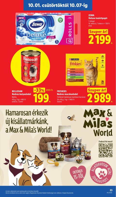 LIDL akciós újság