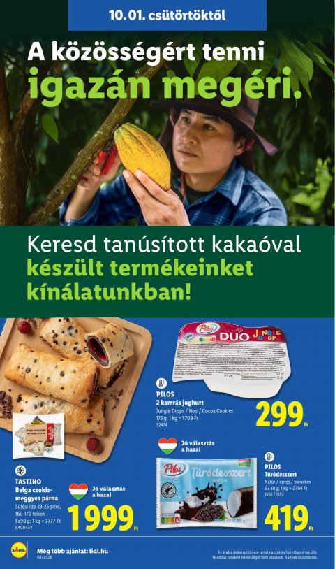 LIDL akciós újság