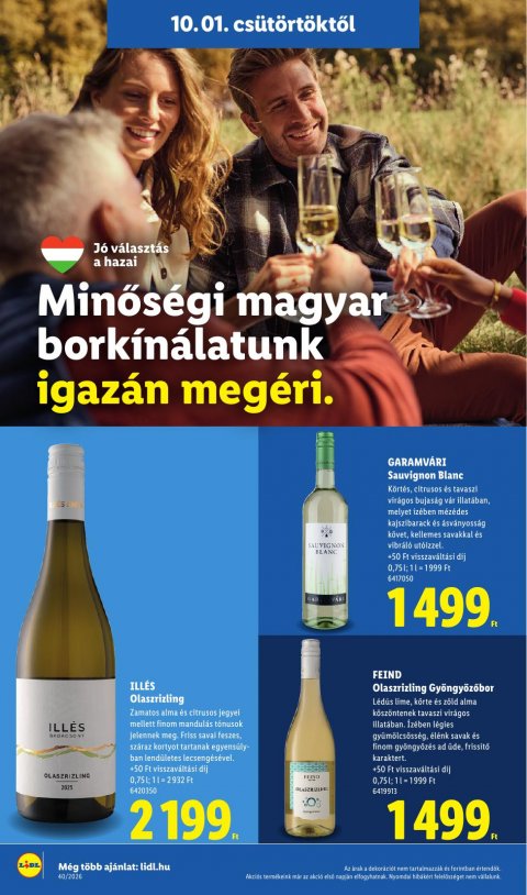 LIDL akciós újság