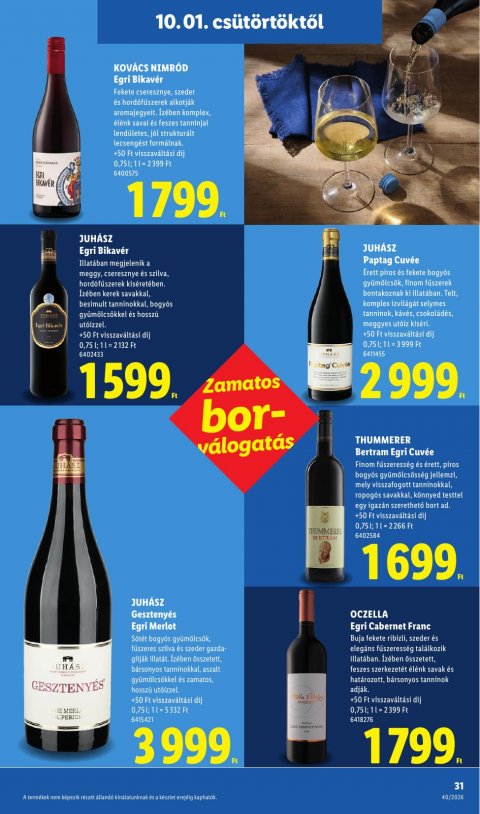 LIDL akciós újság