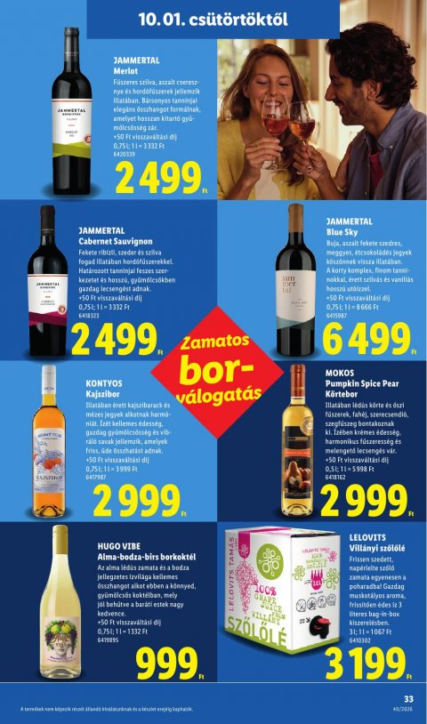 LIDL akciós újság