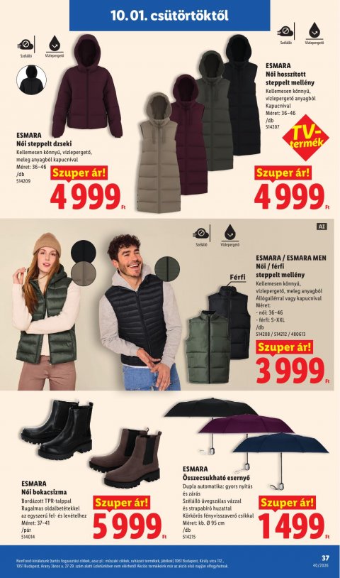 LIDL akciós újság