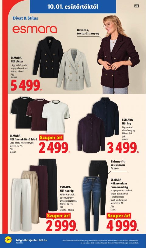 LIDL akciós újság