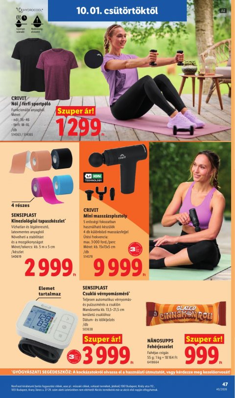 LIDL akciós újság
