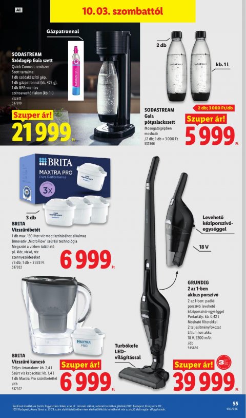 LIDL akciós újság