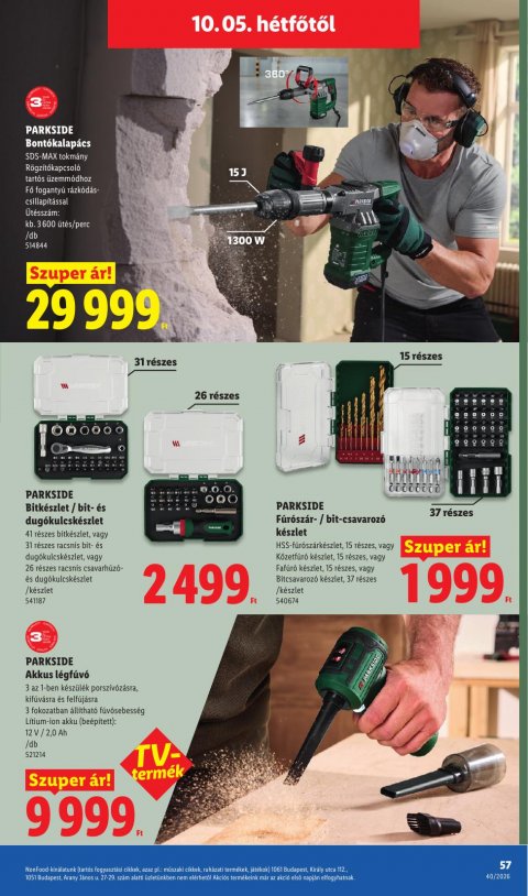 LIDL akciós újság