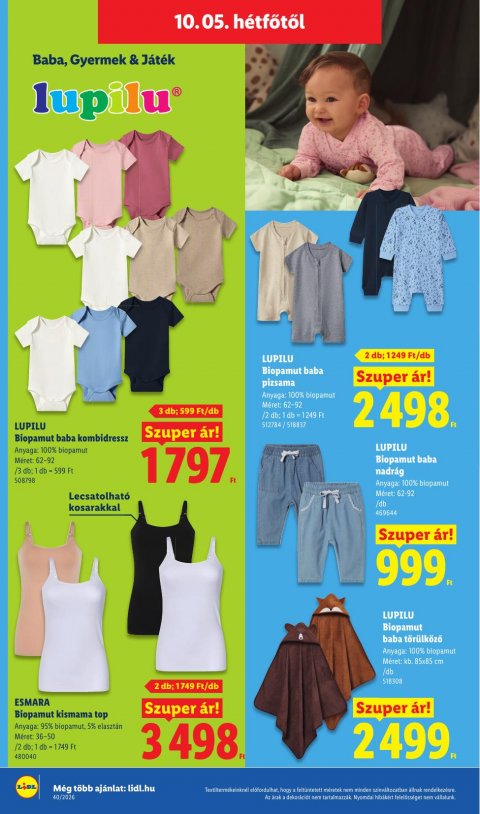 LIDL akciós újság