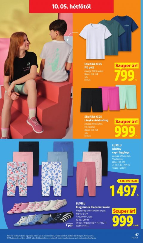 LIDL akciós újság