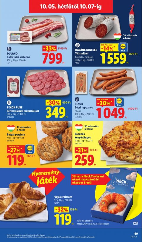 LIDL akciós újság