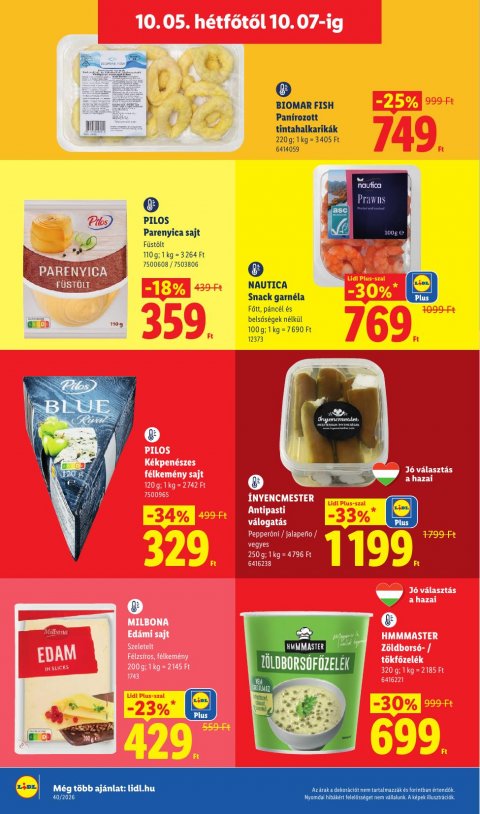 LIDL akciós újság