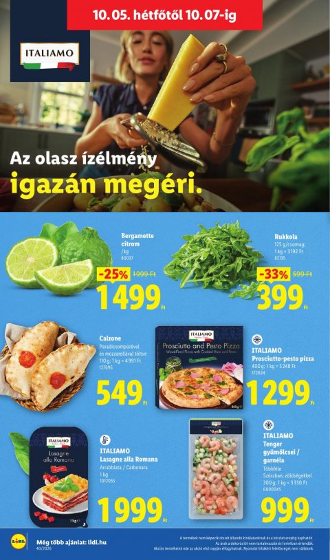 LIDL akciós újság