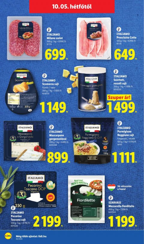 LIDL akciós újság