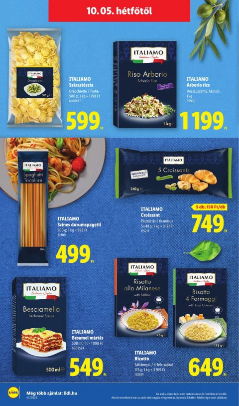 LIDL akciós újság