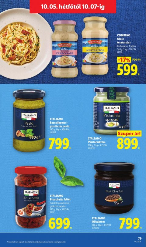LIDL akciós újság