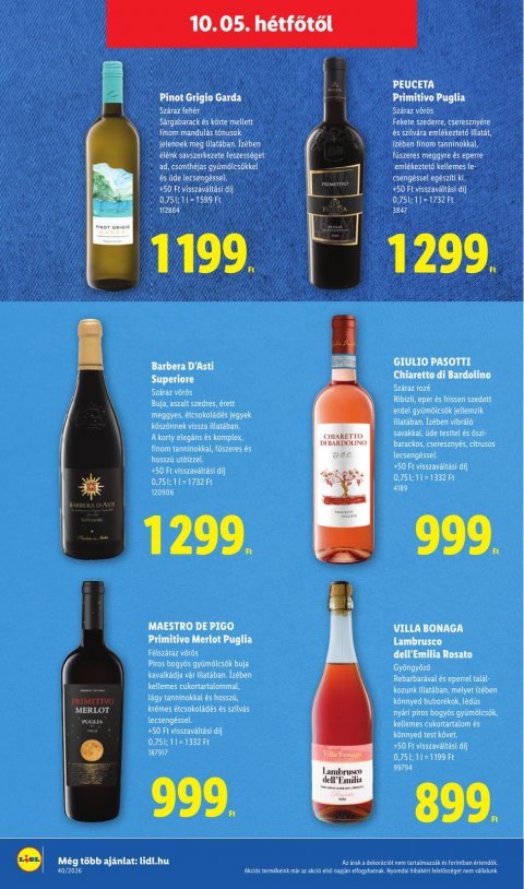 LIDL akciós újság