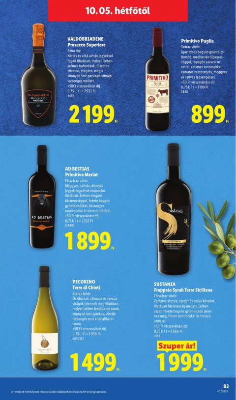 LIDL akciós újság