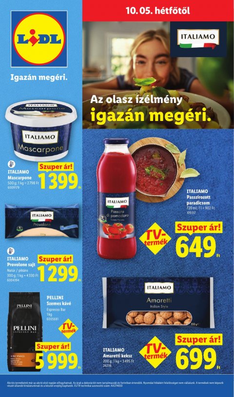LIDL akciós újság
