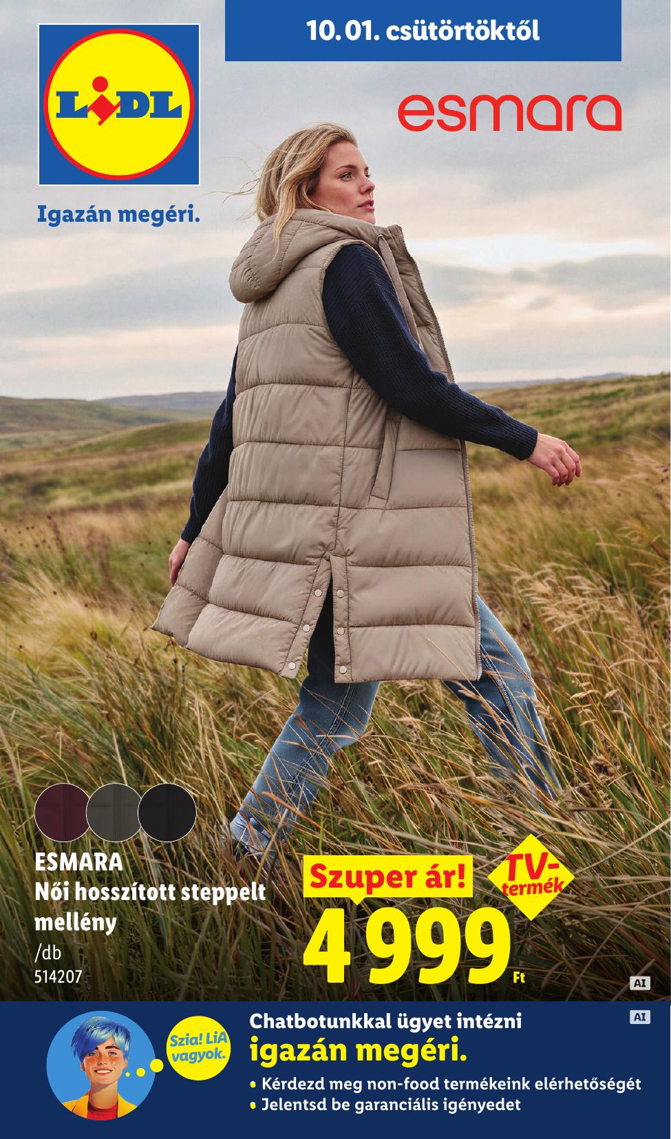 LIDL Nonfood akciós újság od 1. 10. 2026 do 1. 10. 2026