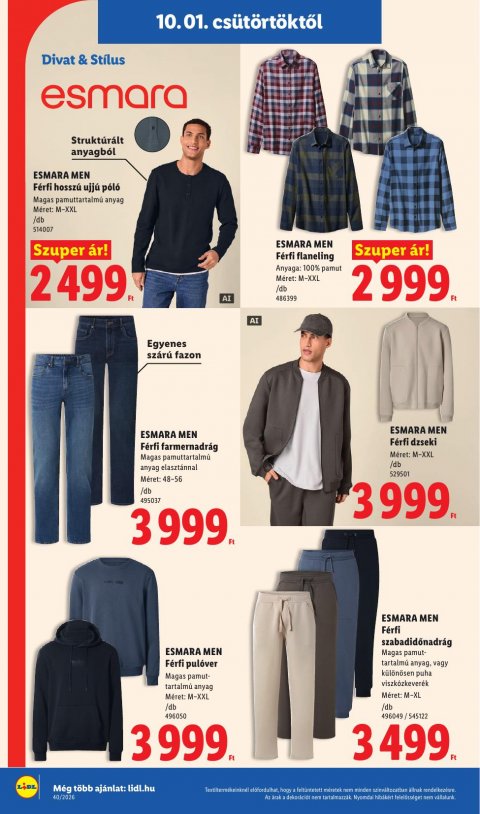 LIDL Nonfood akciós újság