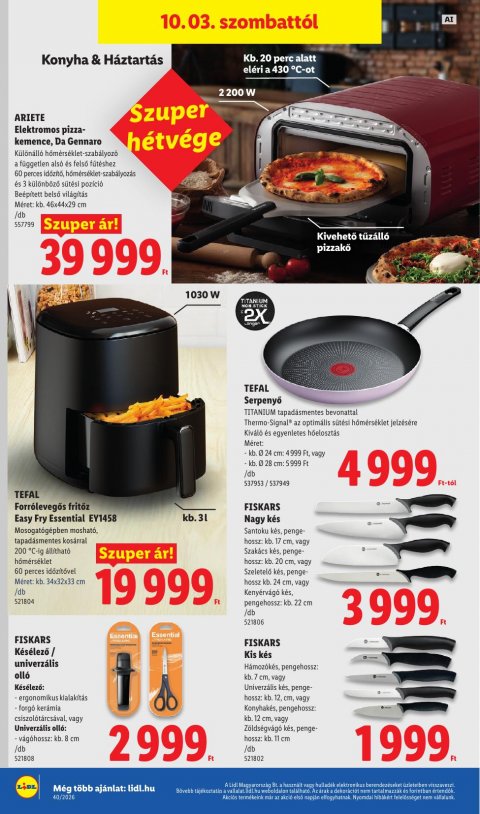 LIDL Nonfood akciós újság