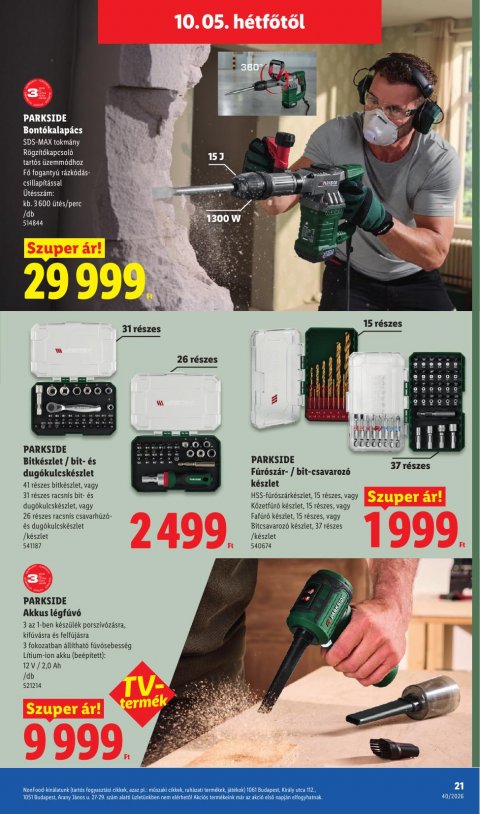 LIDL Nonfood akciós újság