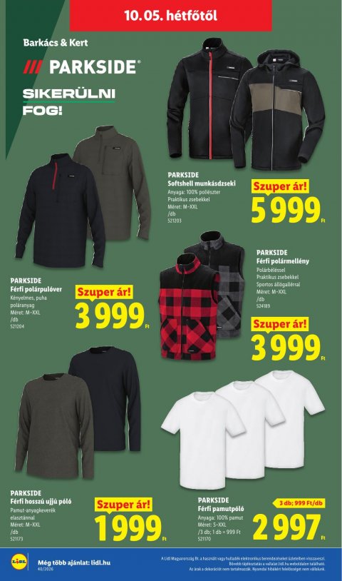 LIDL Nonfood akciós újság