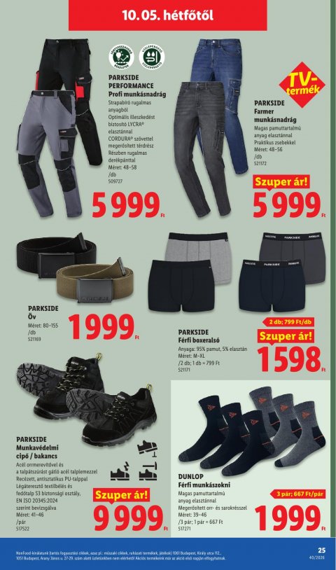 LIDL Nonfood akciós újság