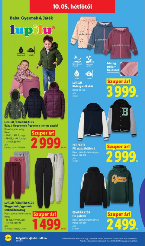 LIDL Nonfood akciós újság