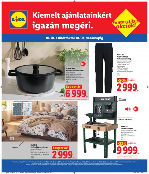 LIDL Regionális akciók akciós újság