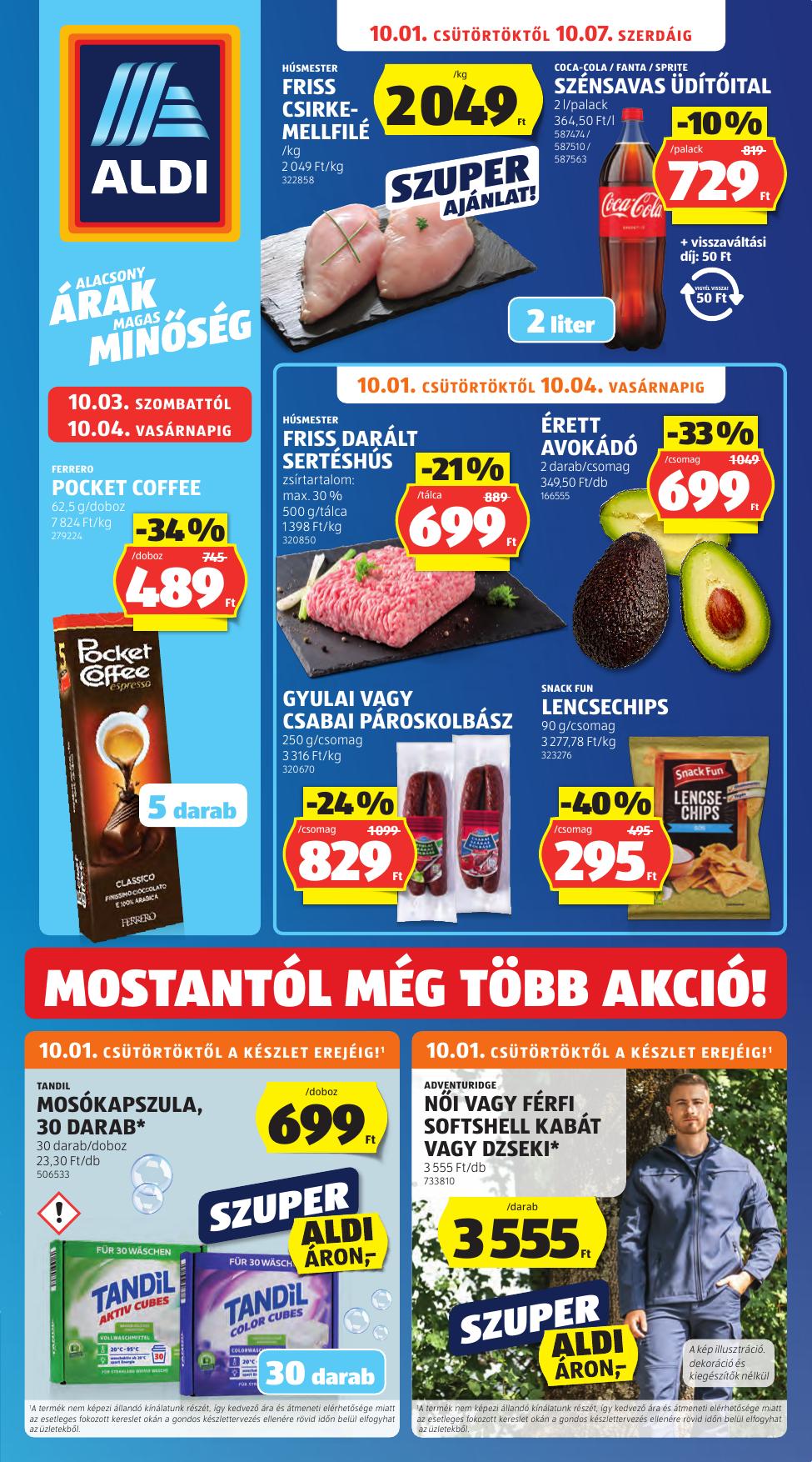 ALDI akciós újság od 1. 10. 2026 do 7. 10. 2026