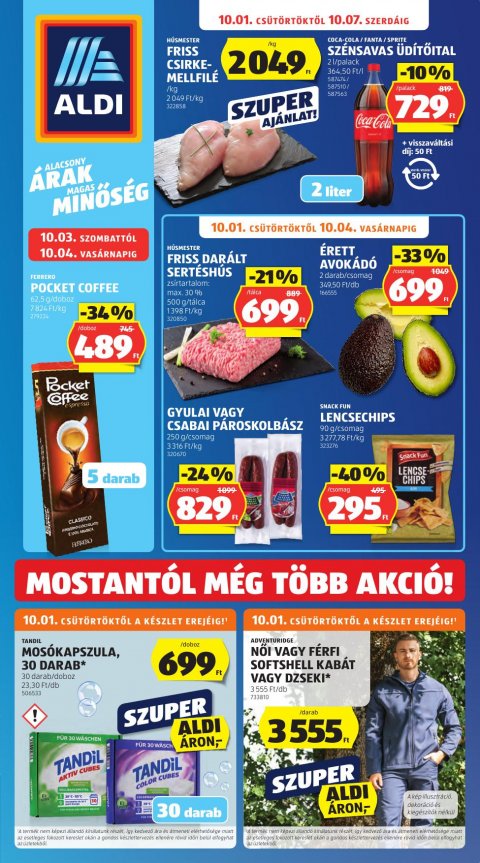 ALDI akciós újság od 1. 10. 2026 do 7. 10. 2026