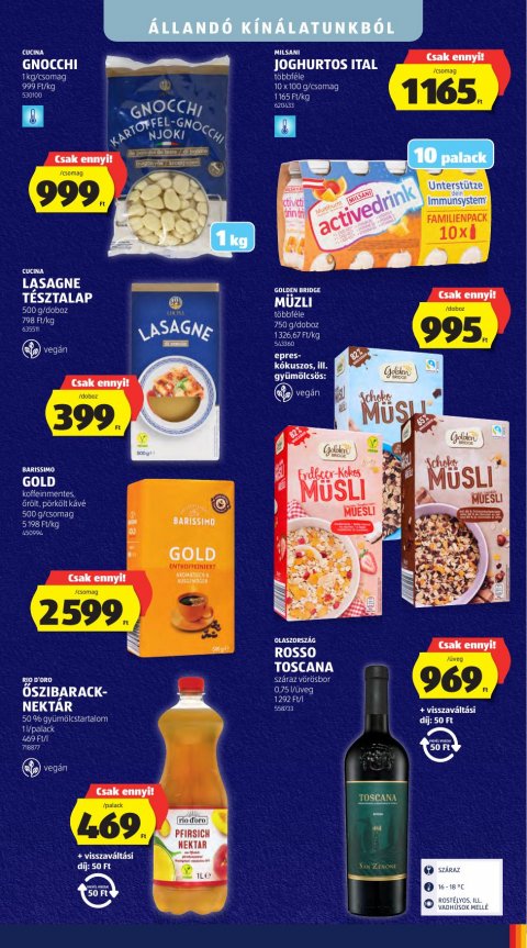 ALDI akciós újság