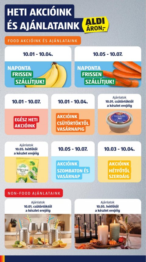 ALDI akciós újság
