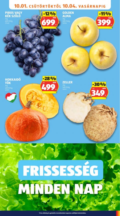 ALDI akciós újság