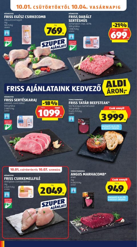 ALDI akciós újság