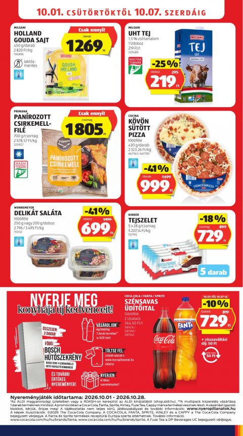 ALDI akciós újság