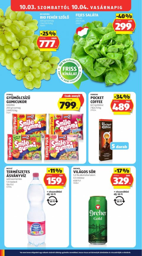 ALDI akciós újság