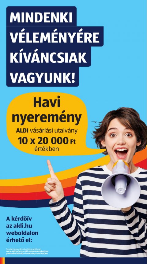 ALDI akciós újság