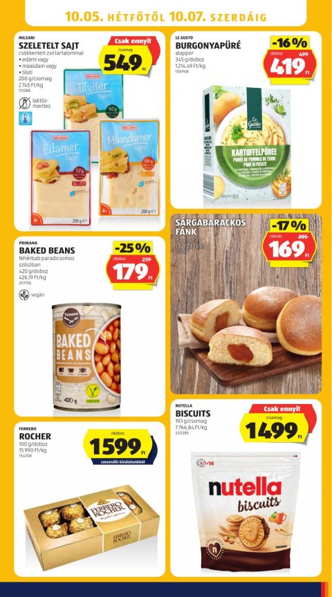 ALDI akciós újság