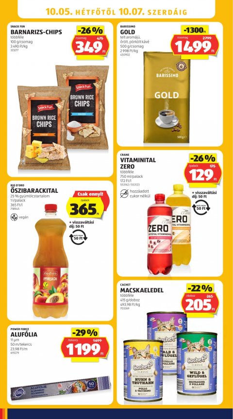 ALDI akciós újság