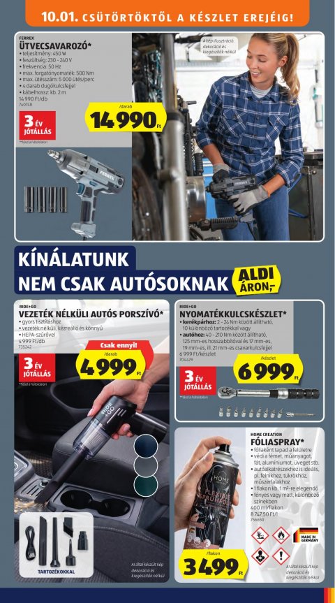 ALDI akciós újság