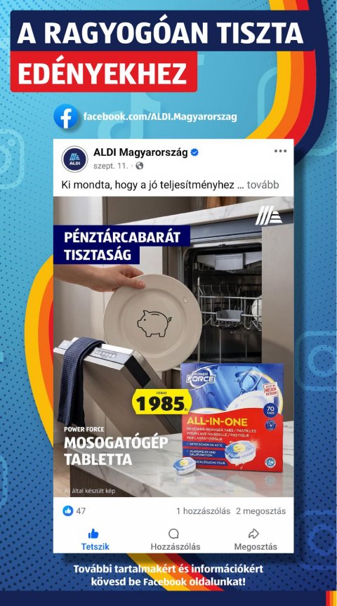 ALDI akciós újság