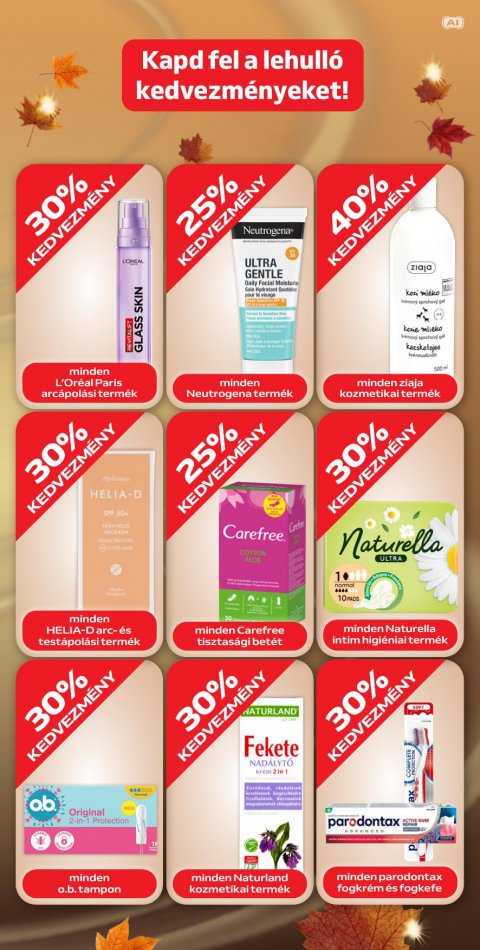 AUCHAN Hipermarket Őszi kuponnapok akciós újság