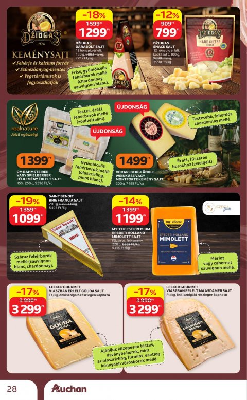 AUCHAN Hipermarket Bor ajánlataink akciós újság