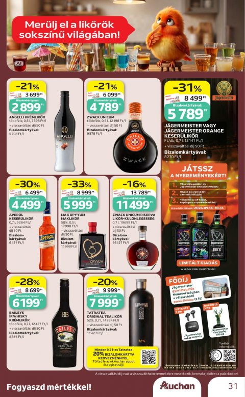 AUCHAN Hipermarket Bor ajánlataink akciós újság