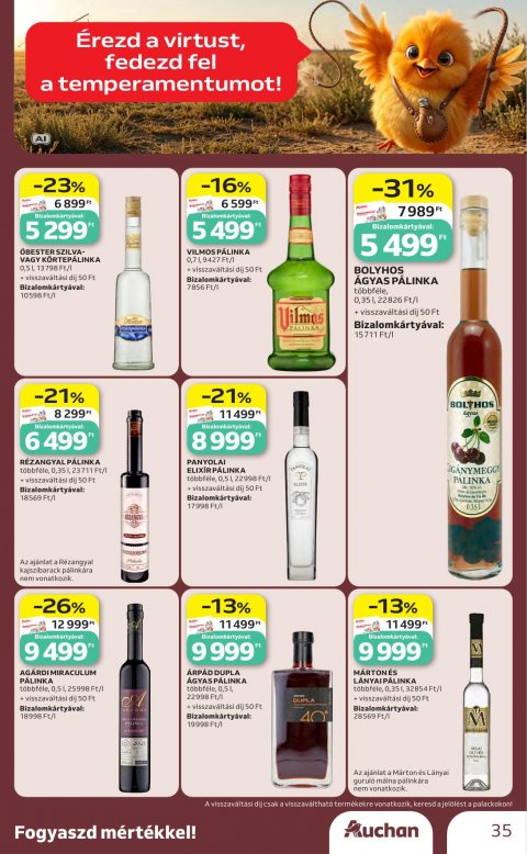 AUCHAN Hipermarket Bor ajánlataink akciós újság