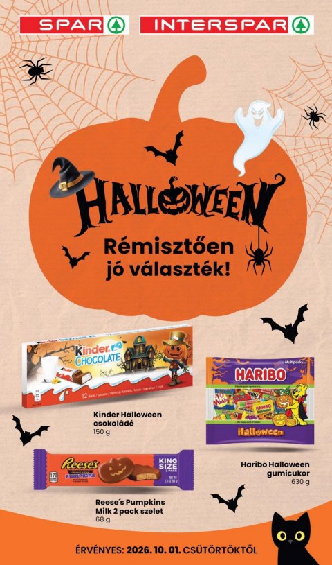 SPAR Halloween katalógus akciós újság od 1. 10. 2026 do 31. 10. 2026